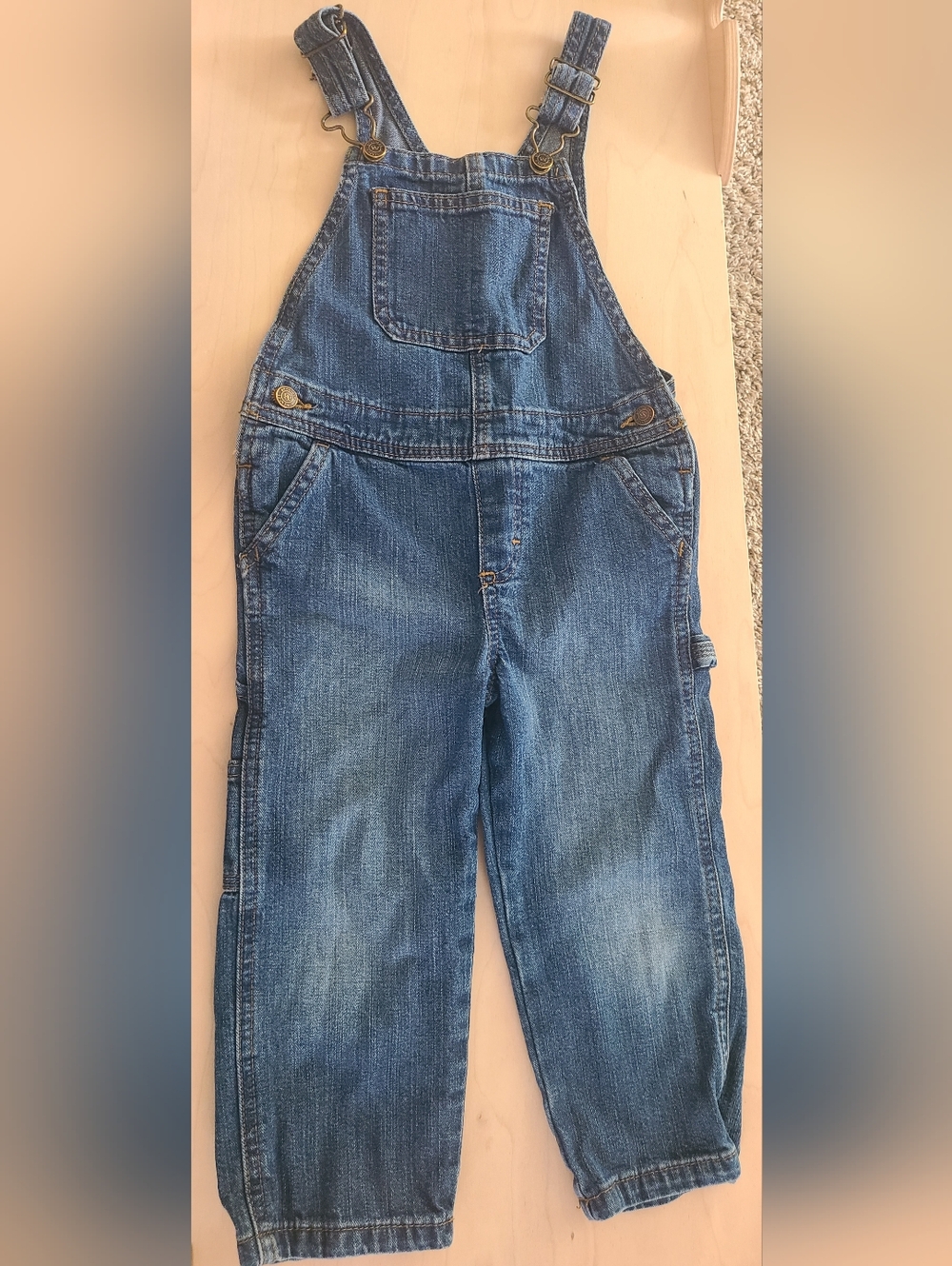 Wrangler 3T Denim Overalls